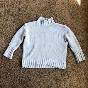 Philosophy Size M- Light Blue Fussy Long Sleeve